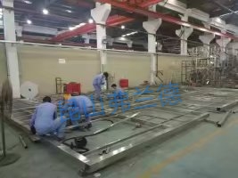 料倉料斗螺旋投料箱架臺制作